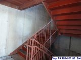 Started installing the hand rails at Stair -2 (3rd Floor) Facing West (800x600).jpg
